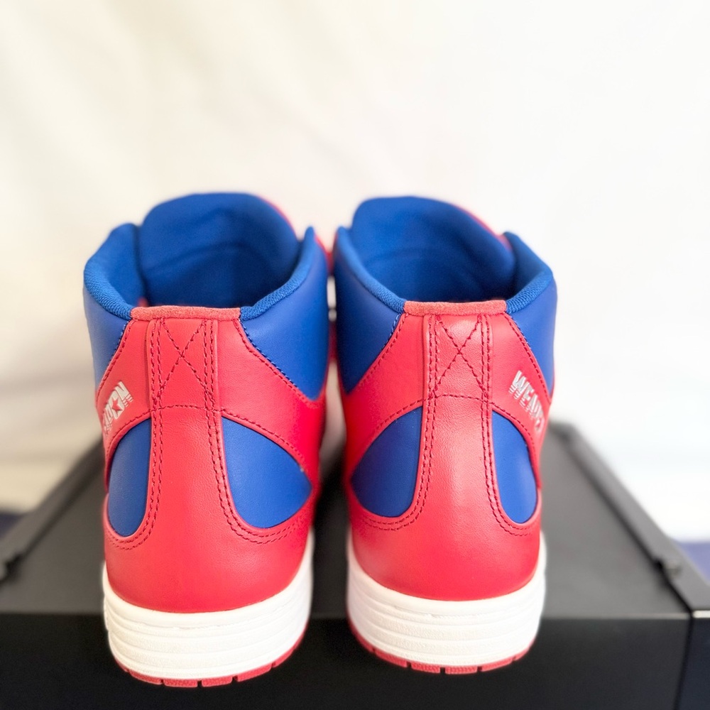 Converse Weapon '86 Red Blue White 144546C Men’s Size 10 VNDS - Picture 5 of 8